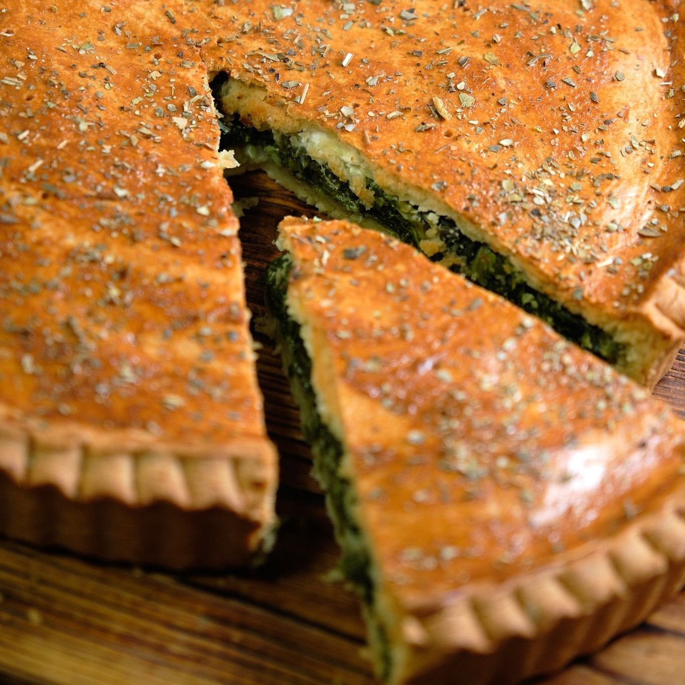 Spinach & cheeses