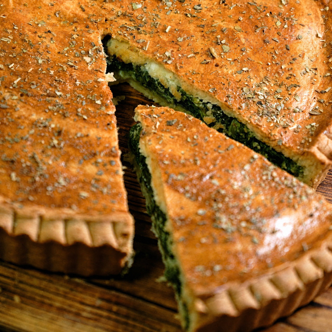 Spinach & cheeses